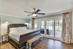 Main Floor Master Suite with Private Screened Porch